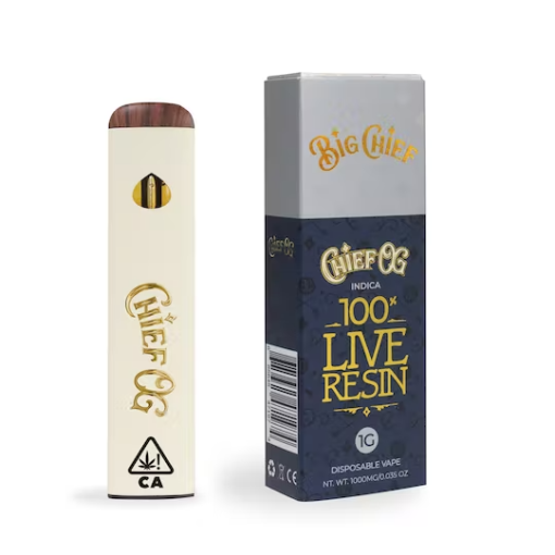 Big Chief Chief OG Disposable Live Resin